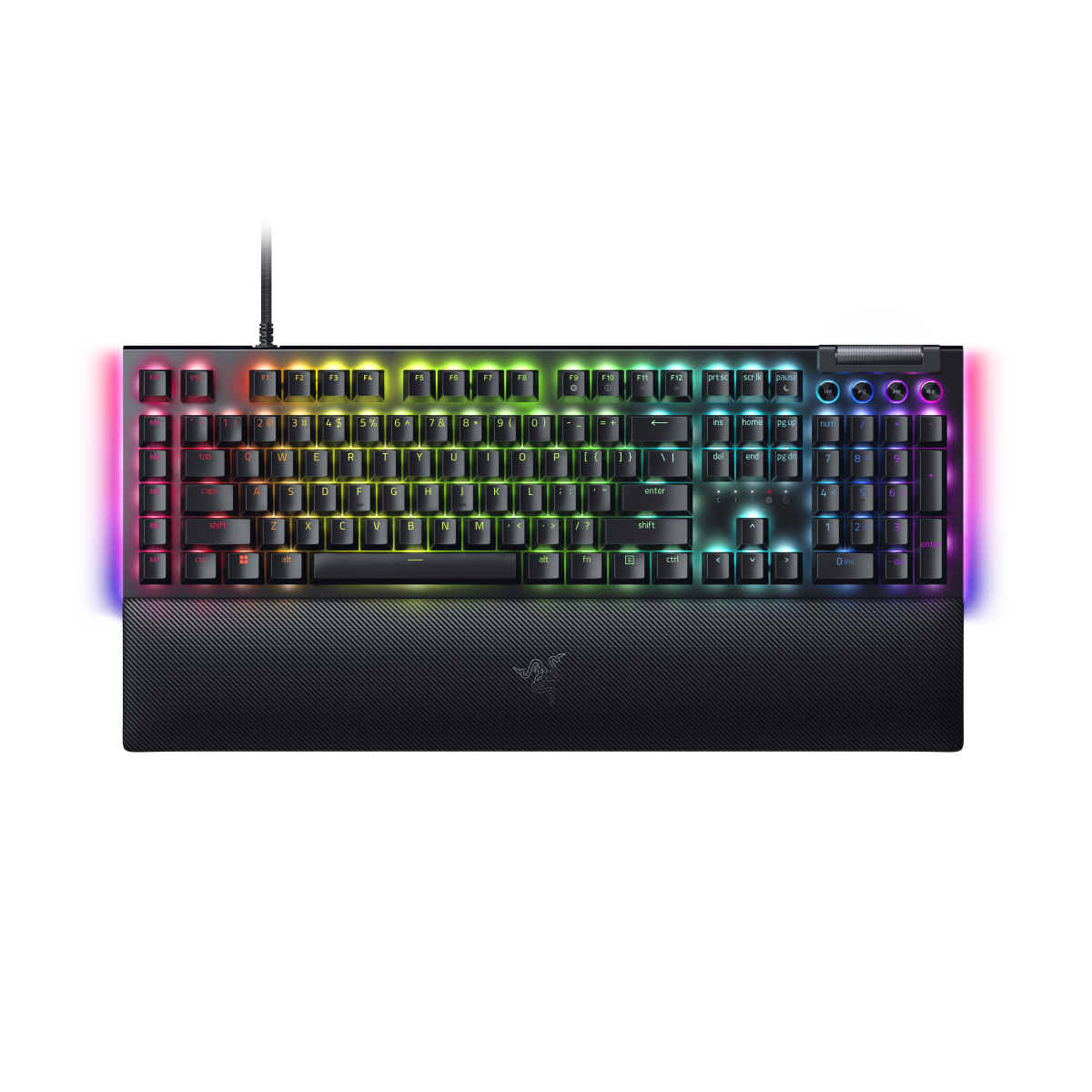 Bild von Razer BlackWidow V4 Gaming Tastatur (grüne Switches)
