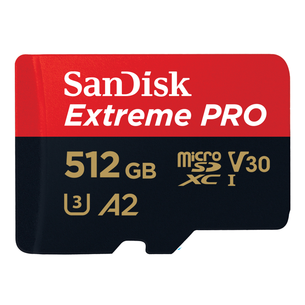 Bild von SanDisk 512GB Extreme PRO microSD Speicherkarte (2022)