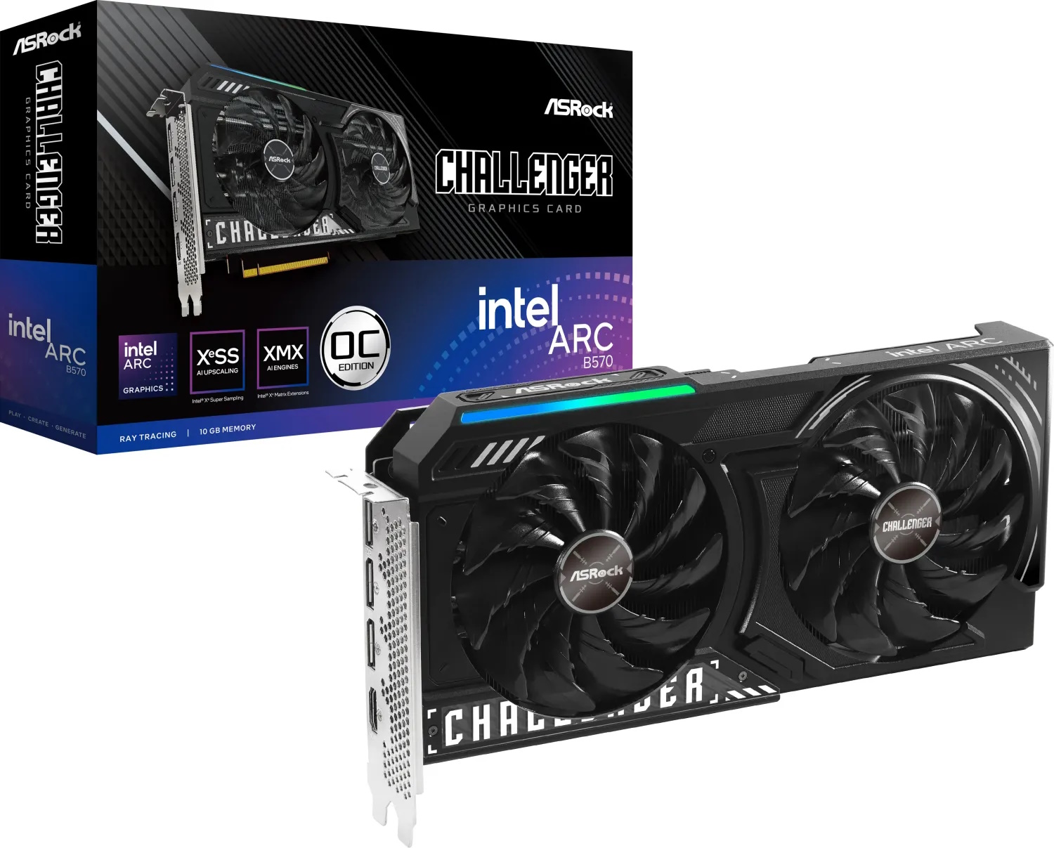 Bild von ASRock Arc B570 Challenger 10GB OC Grafikkarte