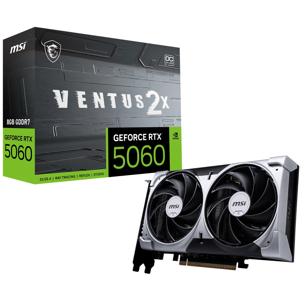 Bild von MSI GeForce RTX 5060 8G VENTUS 2X OC