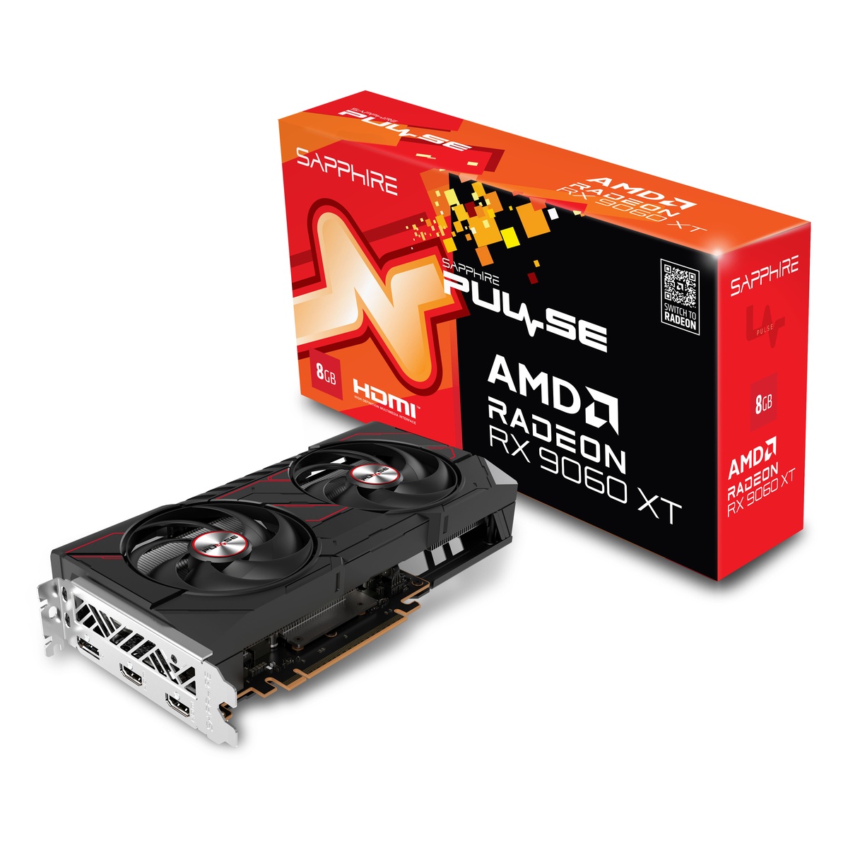 Bild von Sapphire Radeon RX 9060 XT 8GB PULSE Gaming OC