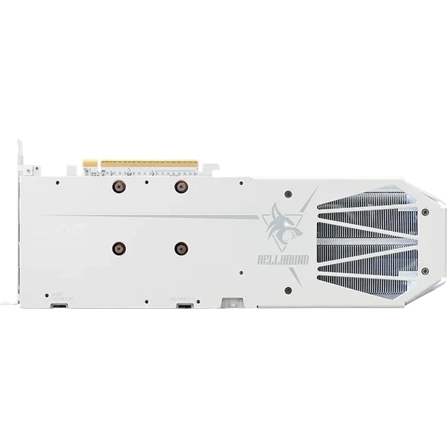 Bild von Powercolor RX 9060XT Hellhound Spectral White OC 16GB