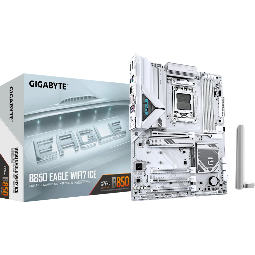 Bild von GIGABYTE B850 EAGLE WIFI7 ICE Mainboard Sockel AM5 B-Ware