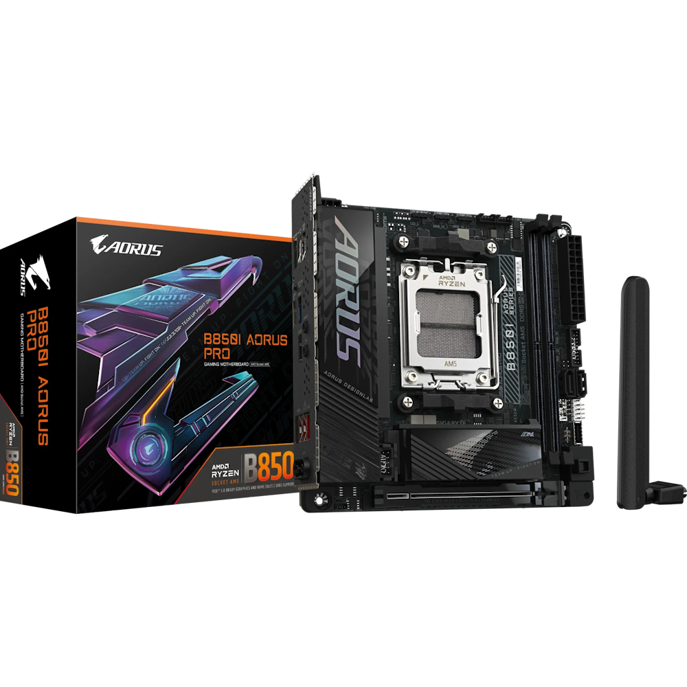 Bild von GIGABYTE B850I AORUS Pro Mainboard Sockel AM5