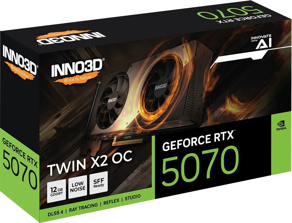 Bild von INNO3D GeForce RTX 5070 TWIN X2 OC B-Ware