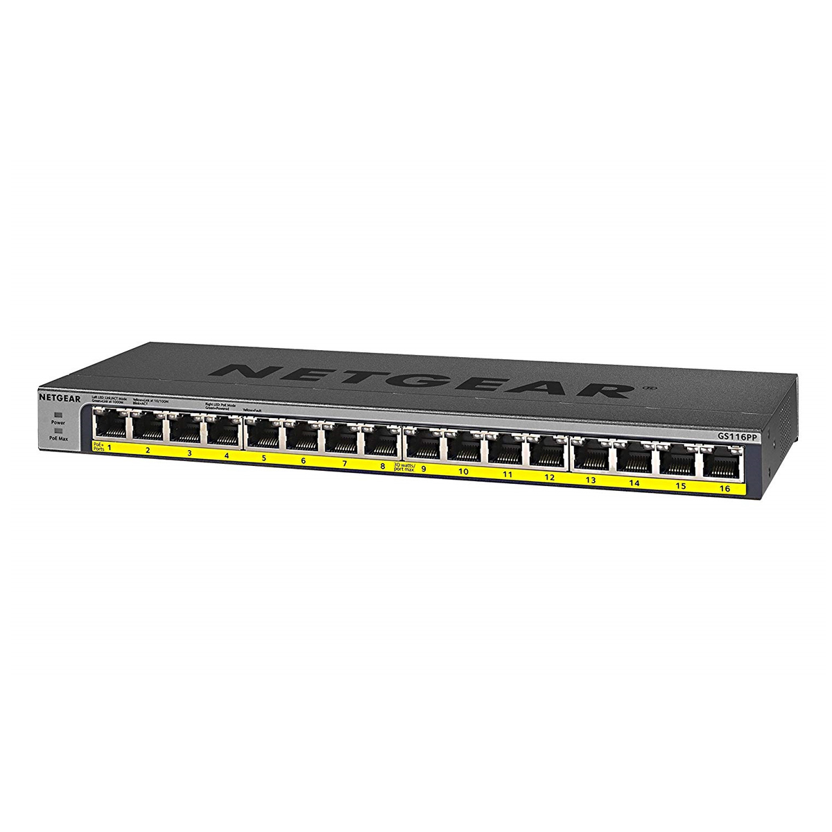 Bild von NETGEAR GS116PP Unmanaged Switch