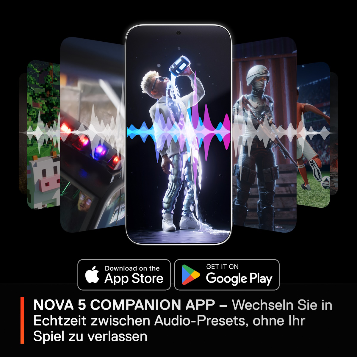 Bild von SteelSeries Arctis Nova 5 Wireless
