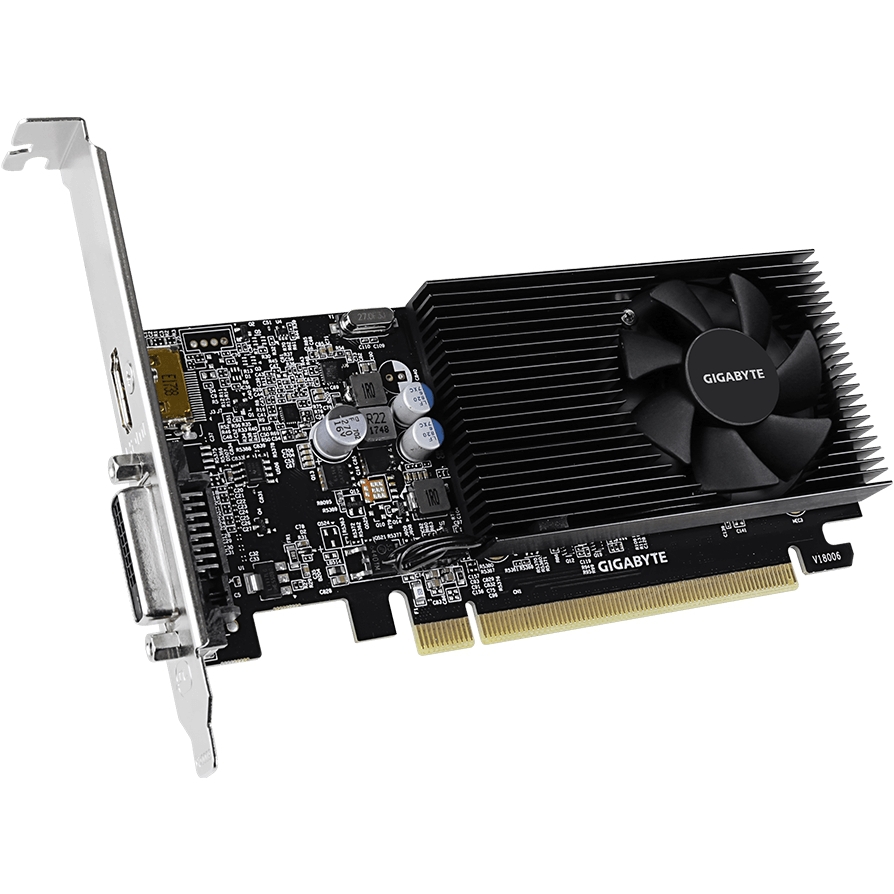 Bild von Gigabyte GeForce GT 1030 Low Profile D4 2G 2GB DDR4 Grafikkarte
