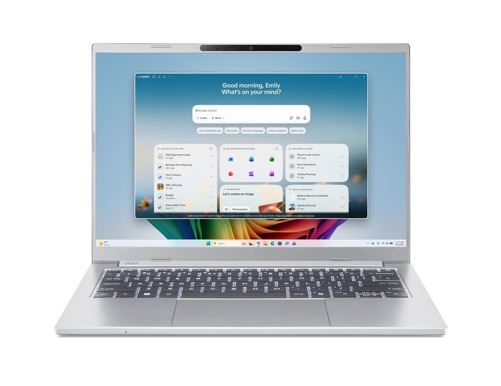 Bild von Acer Aspire 14 AI OLED (A14-I71M-75B3) Copilot+ PC