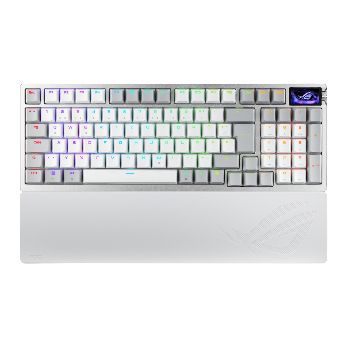Bild von ASUS ROG Strix Azoth 96 HE White Gaming Tastatur