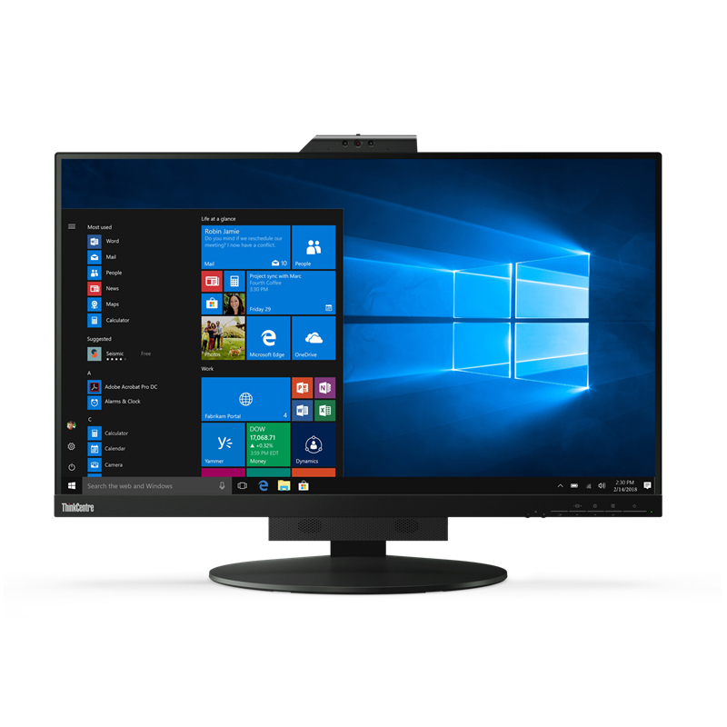 Bild von Lenovo ThinkCentre Tiny-In-One 27 Office Monitor - IPS, WQHD
