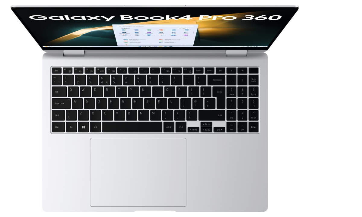 Bild von SAMSUNG Galaxy Book4 Pro 360 - 16 Zoll Intel Core Ultra 7-155H 32 GB 1 TB W11H Silber