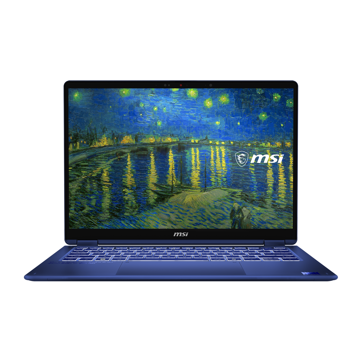 Bild von MSI Prestige 14 Flip AI+ Vincent van Gogh - Starry Night Rhône