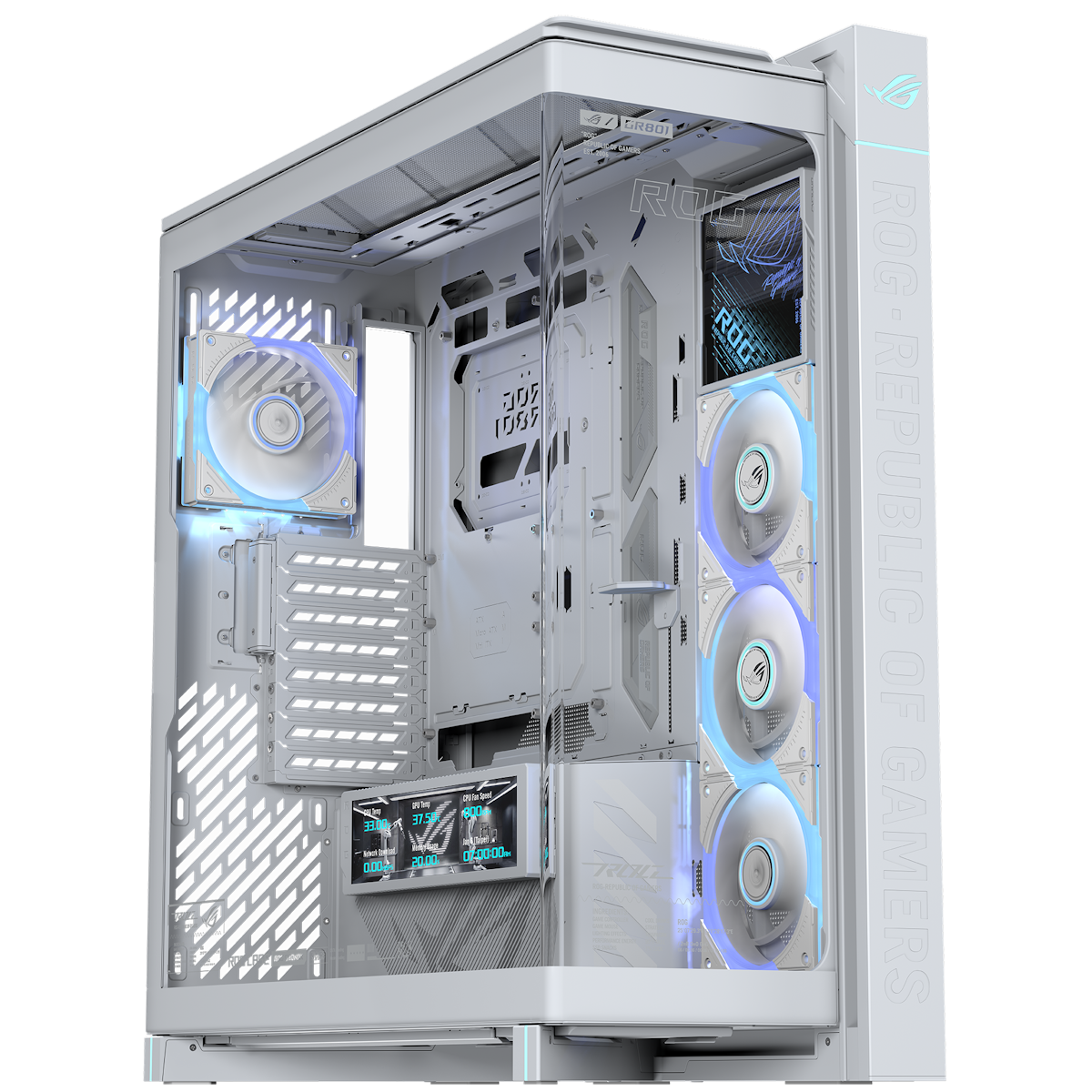 Bild von ASUS ROG Cronox GR801 ARGB White Edition | PC-Gehäuse