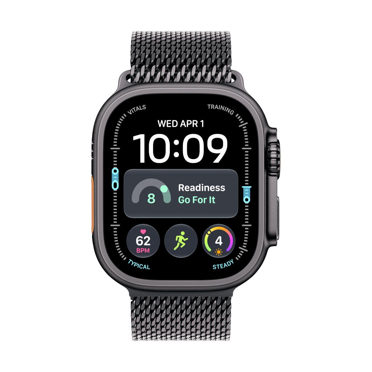 Bild von Apple Watch Ultra 4 Cellular 49mm Schwarz Titan Case