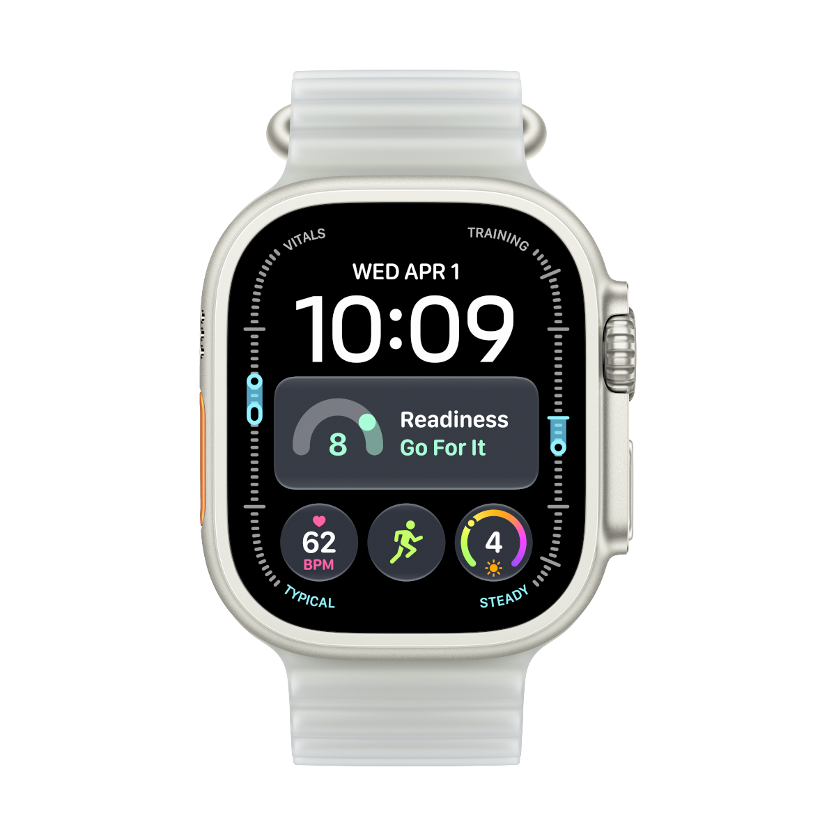 Bild von Apple Watch Ultra 4 Cellular 49mm Natur Titan Case