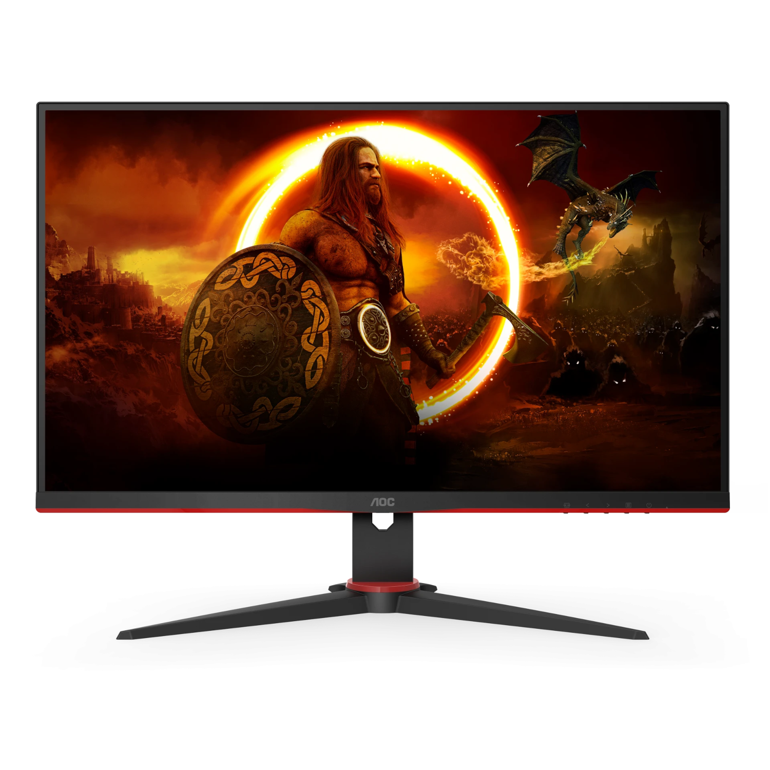 Bild von AOC 24G2SPAE/BK Gaming Monitor - FreeSync Premium, 165 Hz