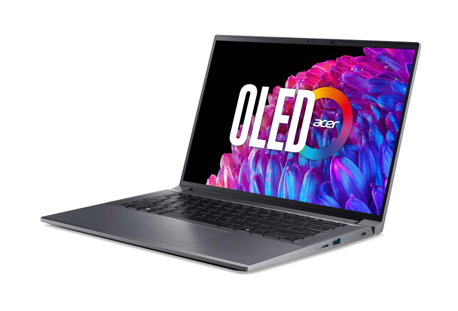 Bild von Acer Swift X 14 OLED (SFX14-72G-7208) 14,5 WQ2.8K, 120Hz, Intel Ultra 7 155H , 16GB RAM, 1TB SSD, GeForce RTX 4060, Windows 11 Home