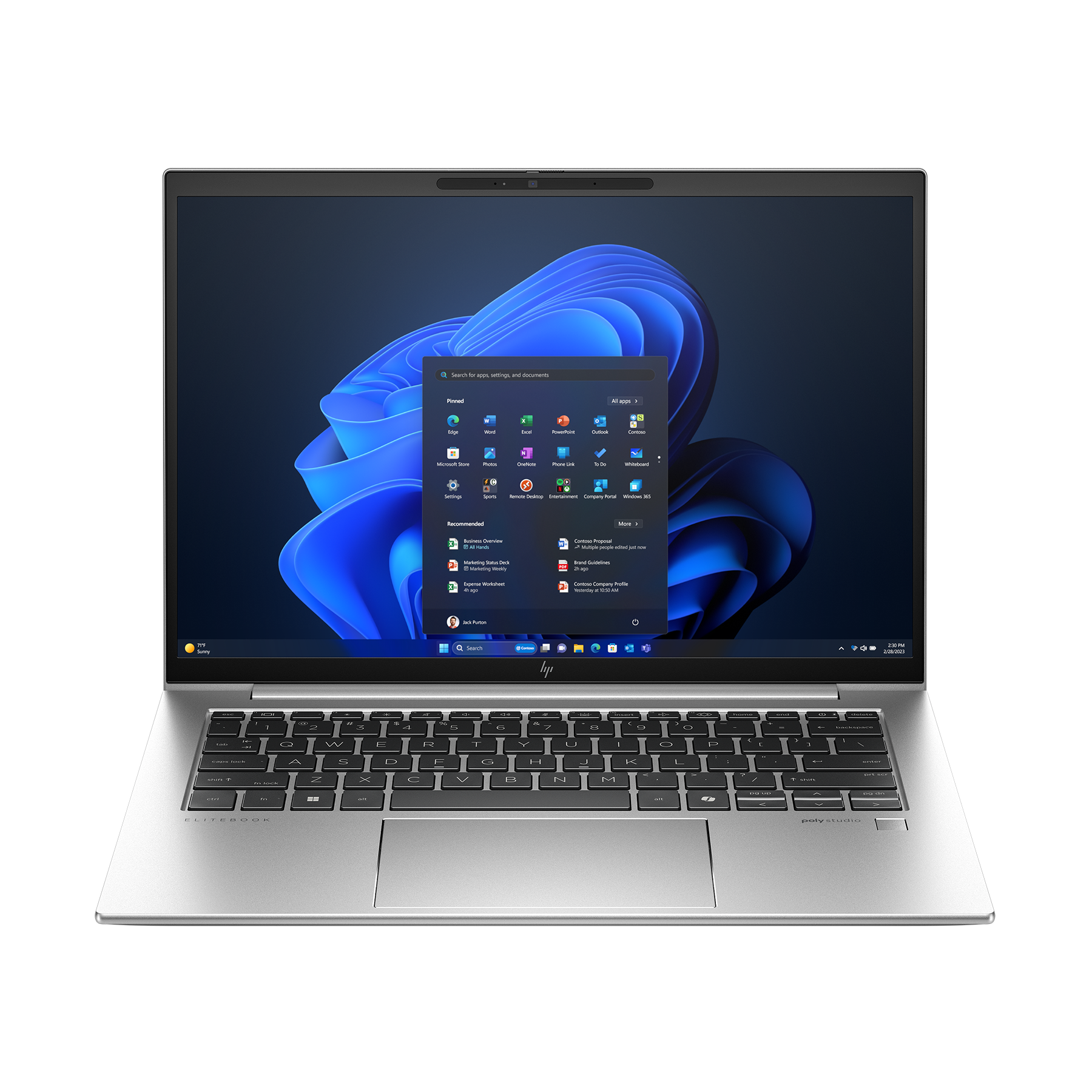 Bild von HP EliteBook 840 G11 927W7ES 14,0" WUXGA IPS, Intel Core Ultra 7 155U, 32GB RAM, 1TB SSD, LTE, Windows 11 Pro