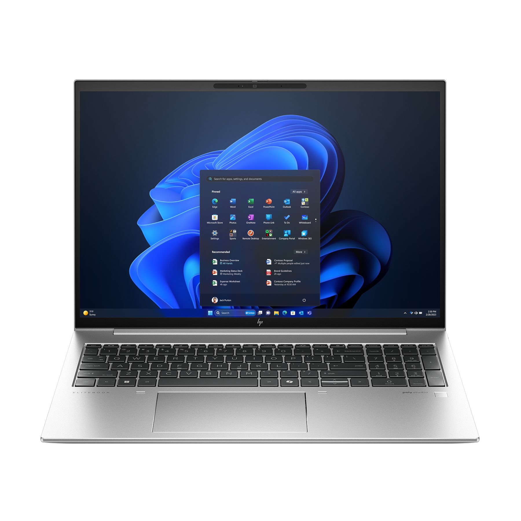 Bild von HP EliteBook 865 G11 927X1ES 16,0" WUXGA IPS, AMD Ryzen 7 8840HS, 32GB RAM, 1TB SSD, LTE, Windows 11 Pro