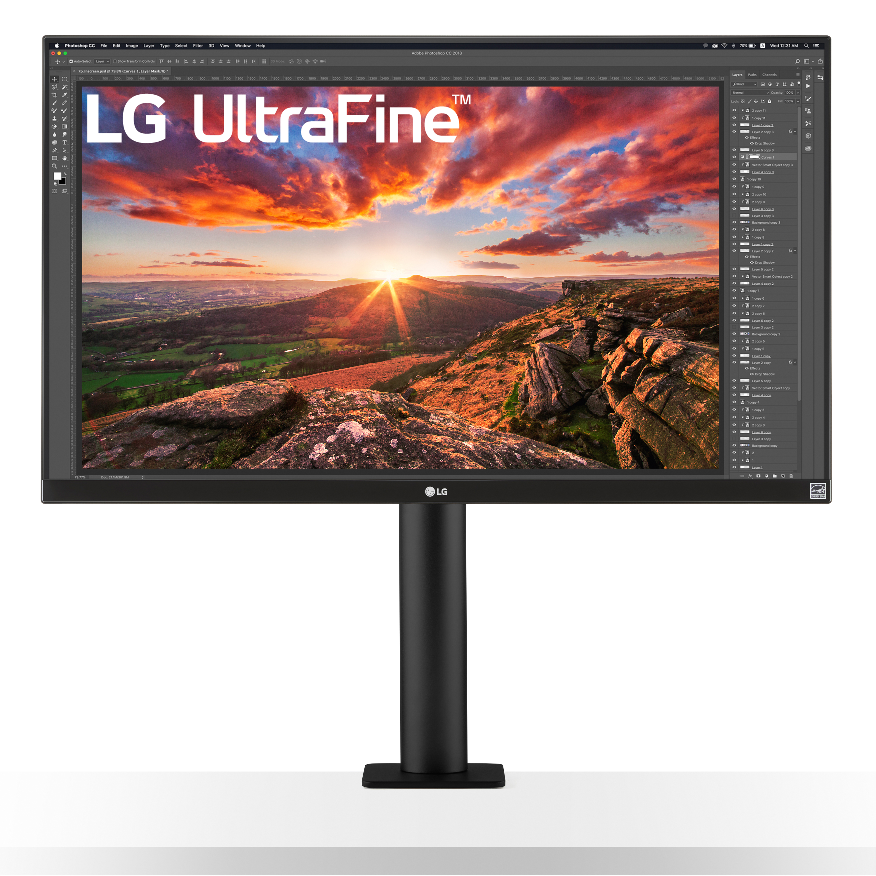 Bild von LG 27UN880P-B Office Monitor - Höhenverstellung, 4K, USB-C