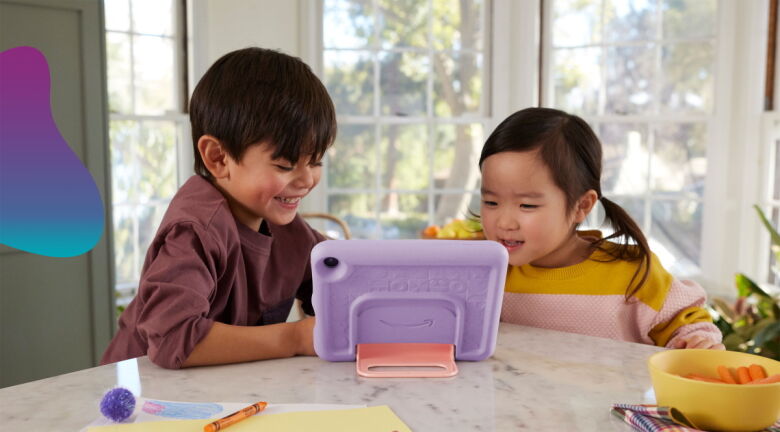 Amazon Fire HD 8 Kids-Tablet (2022), violett_1