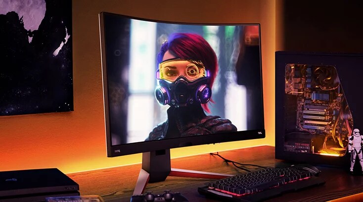 BenQ MOBIUZ EX3210U Gaming  Monitor - Höhenverstellung, USB-Hub_27