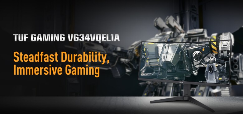 ASUS TUF Gaming VG34VQEL1A Curved Monitor - 100Hz, USB-Hub_1