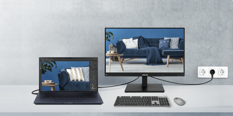ASUS BE24ECSBT Business Monitor - Touchscreen, Pivot, USB-C_3
