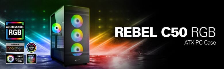 Sharkoon Rebel C50 RGB Black | PC-Gehäuse_1