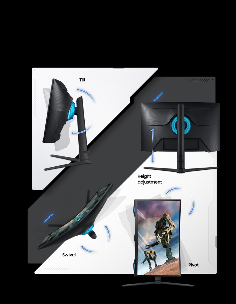 Samsung Odyssey G6 S32BG650EU Gaming Monitor - QHD, 240 Hz, USB_15