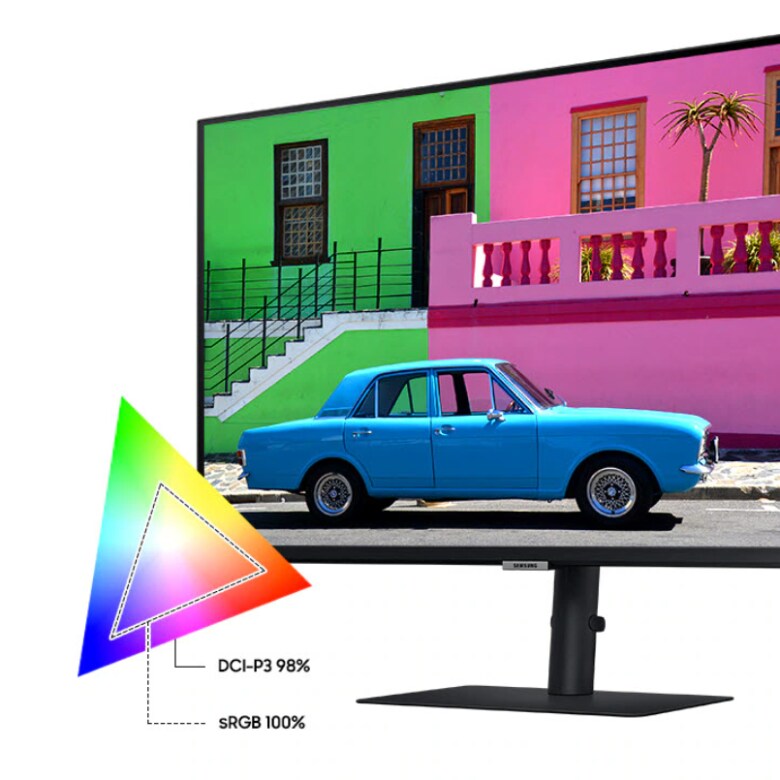 Samsung ViewFinity S8 S32B800PXP Office Monitor - 4K, IPS, USB-C_3