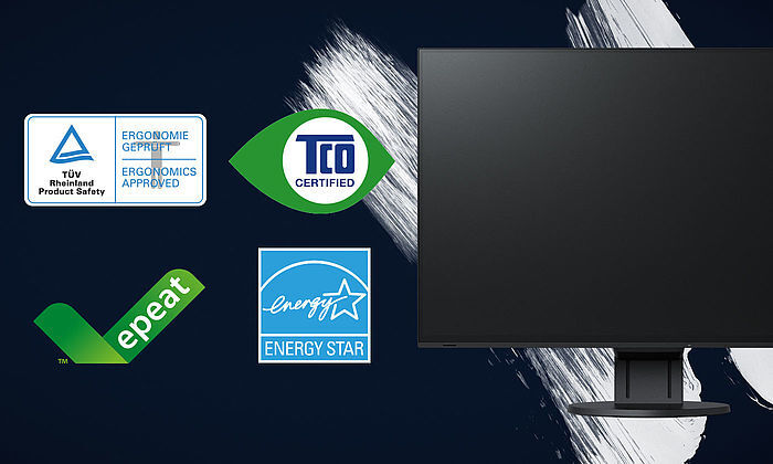 Eizo FlexScan EV2360-WT Office Monitor - Höhenverstellung, Pivot_28