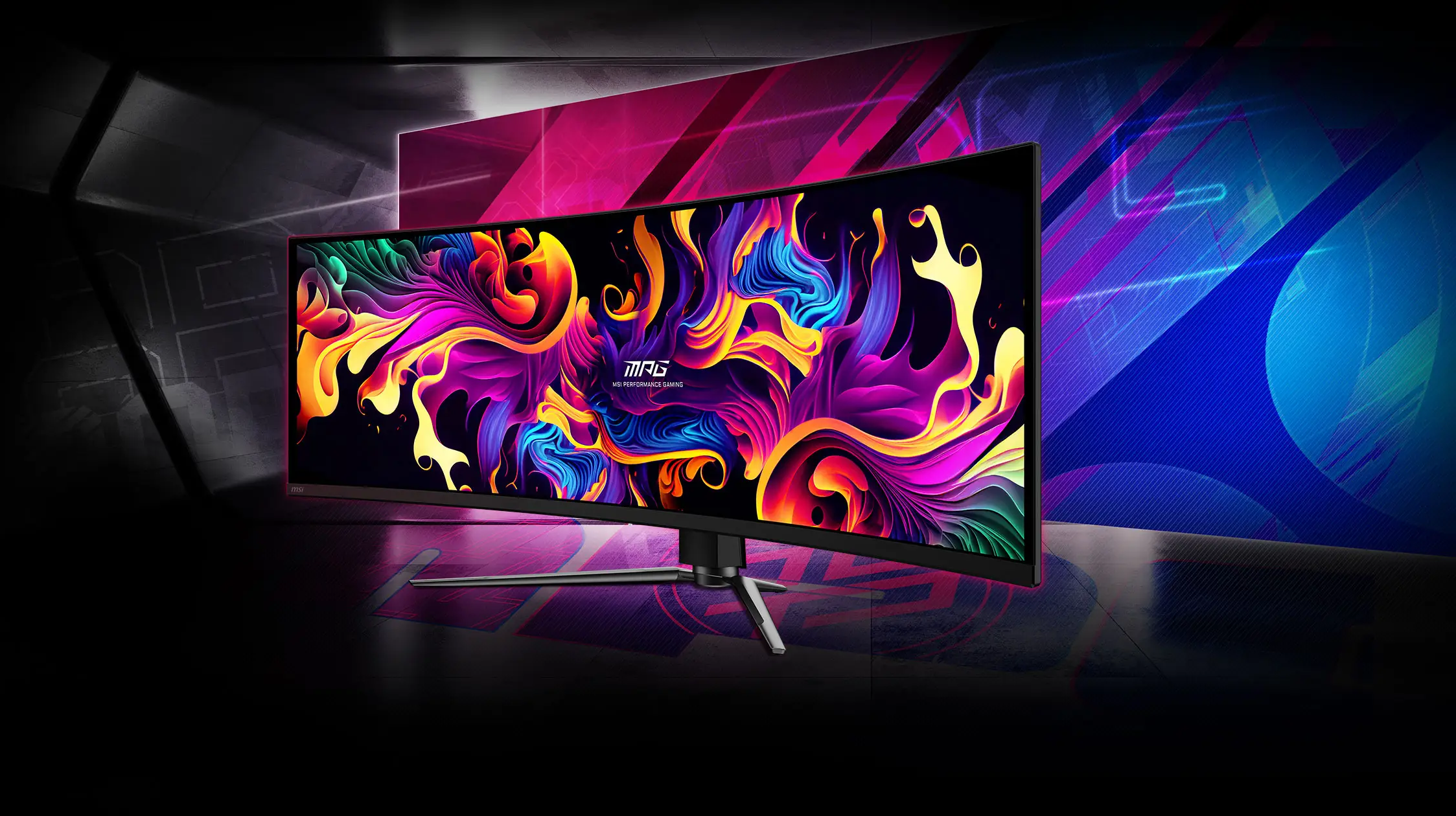 MSI MPG 491CQPDE QD-OLED Gaming Monitor - 144Hz, 0,03ms GTG_1