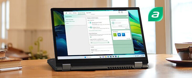 Acer Aspire Spin 14 Bild - Entdecken Sie mehr Möglichkeiten mit AcerSense