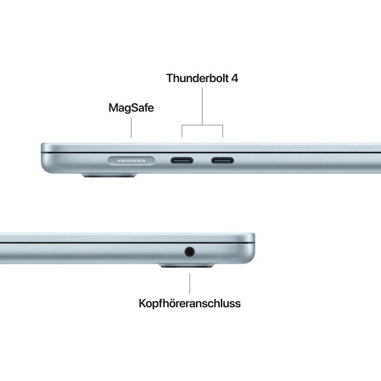 Apple MacBook Air 15 Zoll M4 Himmelblau MC7A4D/A_10