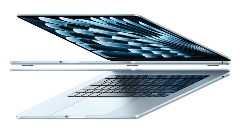 Apple MacBook Air 15 Zoll M4 Himmelblau MC7A4D/A_2