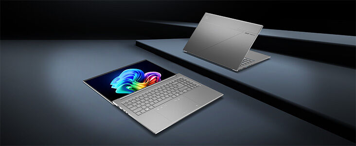 Acer Swift Go 16 AI OLED Bild - Leicht. Elegant. Praktisch.