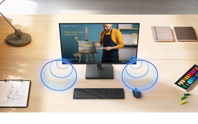 Samsung S24D406GAU Office Monitor - FHD, 100Hz, Höhenverstellung_7
