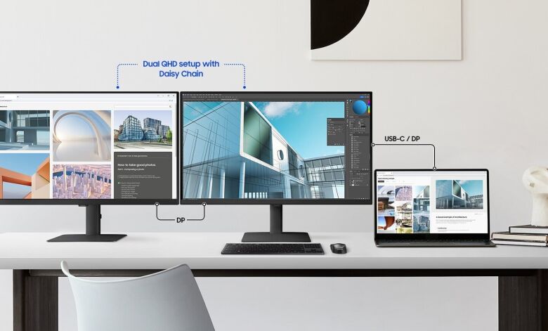 Samsung S37D804UAU Office Monitor - UHD, Höhenverstellung, USB-C_5