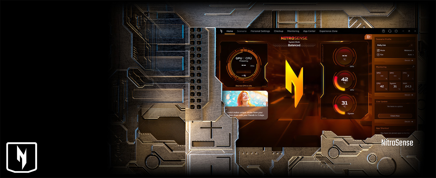 Acer Nitro 16S AI Bild - Feature 20
