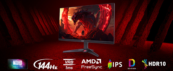 Acer Nitro VG0 (VG270UP6bmiipx) 27,0 Zoll QHD Gaming Monitor_1