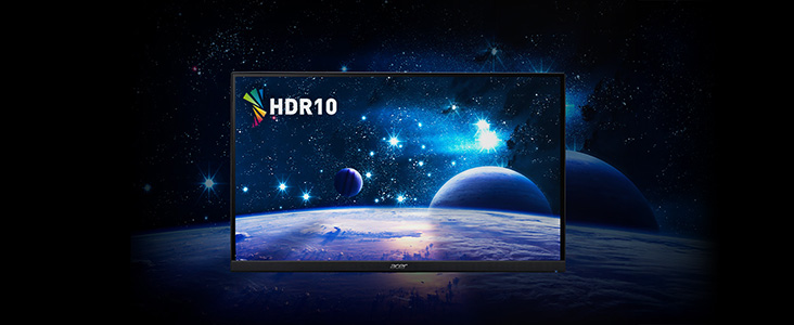 Predator XB253Q F3 Bild - HDR10 Brillante Farben, beeindruckender Kontrast