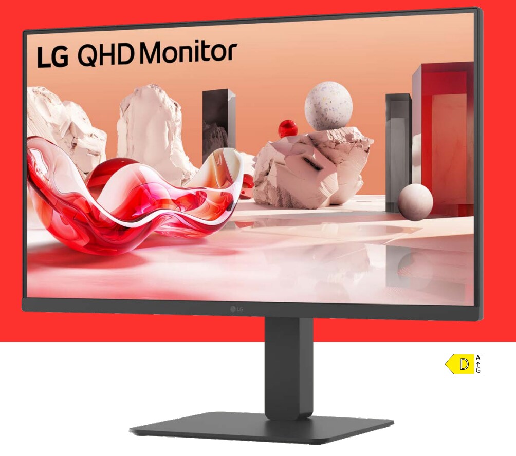 LG 27BA45QB-B 27 Zoll IPS Business Monitor - QHD IPS Panel,100Hz
