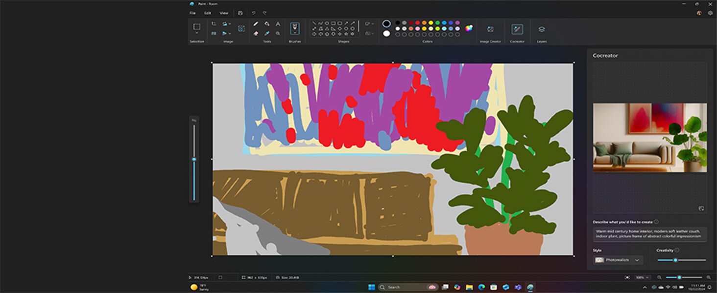 Acer Aspire 14 AI Bild - Aus Ideen wird Kunst