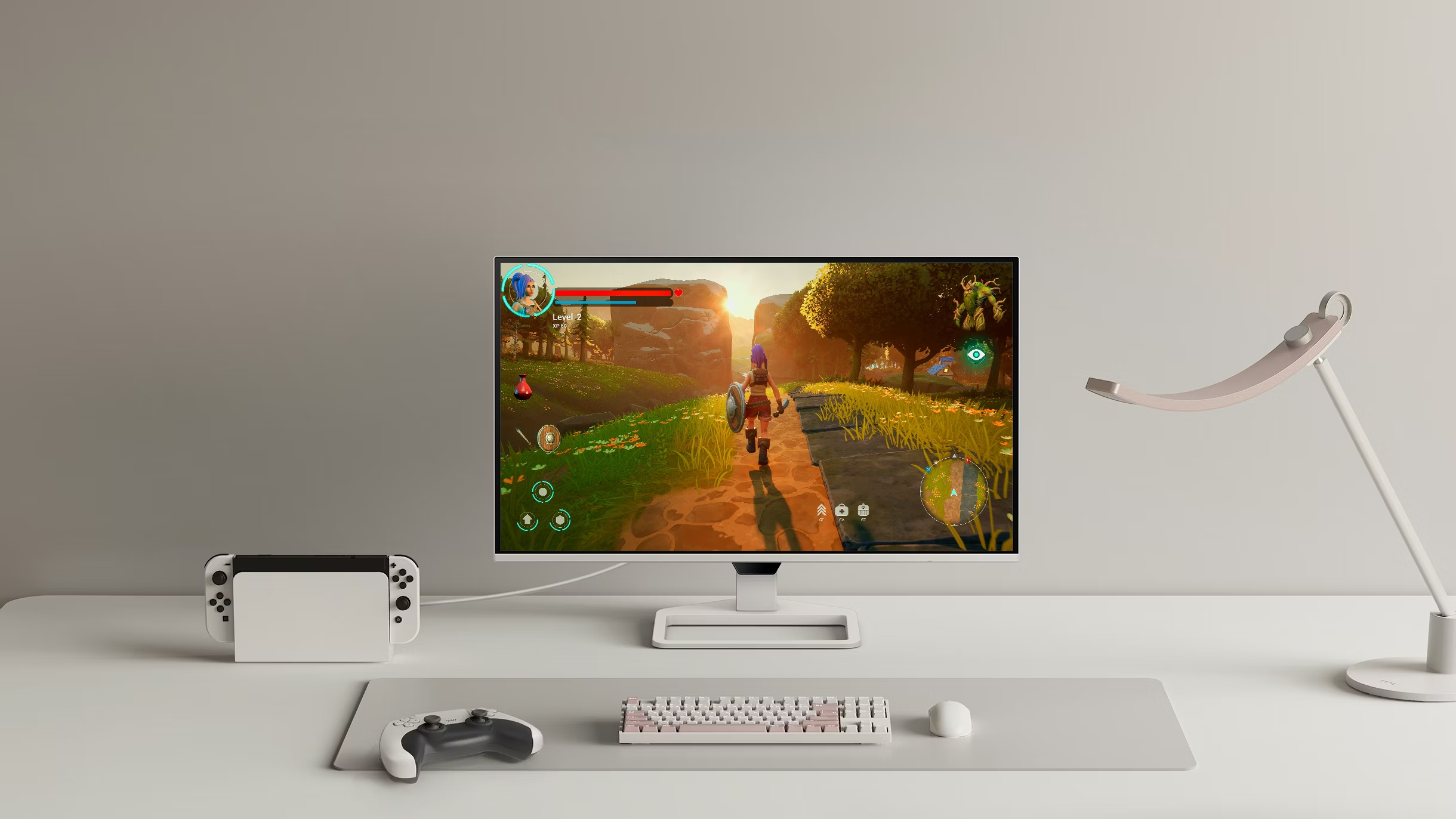 BenQ EW270Q Entertainment Monitor 68,58cm (27 Zoll) weiß_3