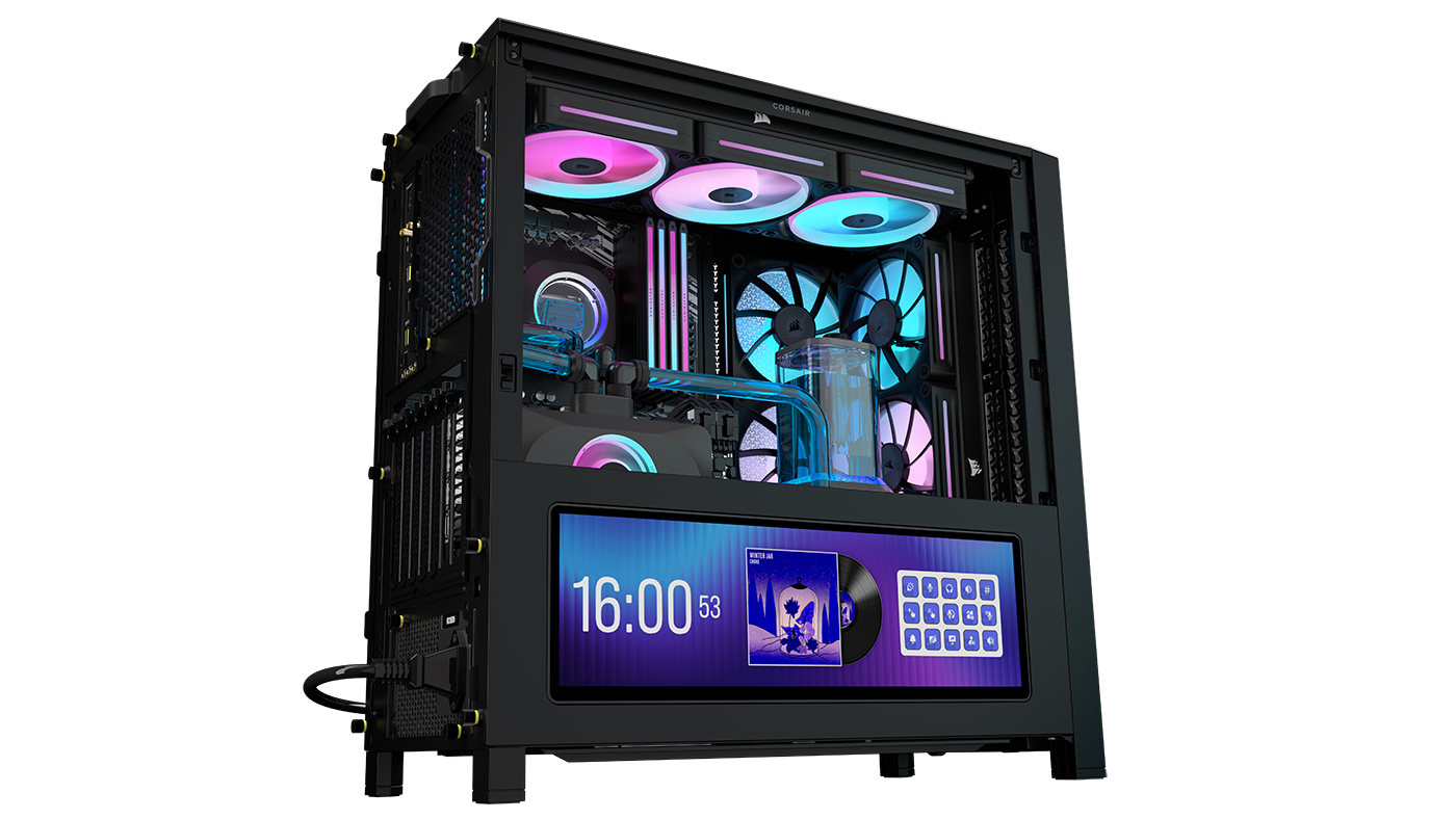 CORSAIR FRAME 4000D LCD RS ARGB Black | PC-Gehäuse_4