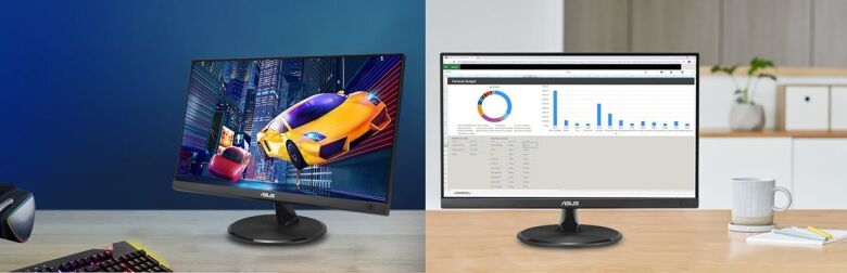 ASUS EyeCare VP227HF 22 Zoll Gaming Monitor - VA, Full HD, 100Hz_1