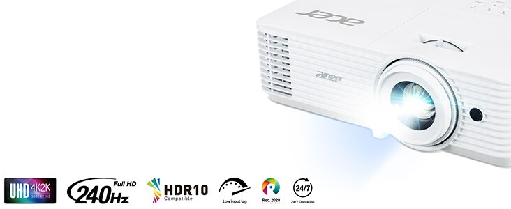 Acer H6815P 4K-Beamer - 240Hz, 4.000 ANSI Lumen, Lautsprecher_1