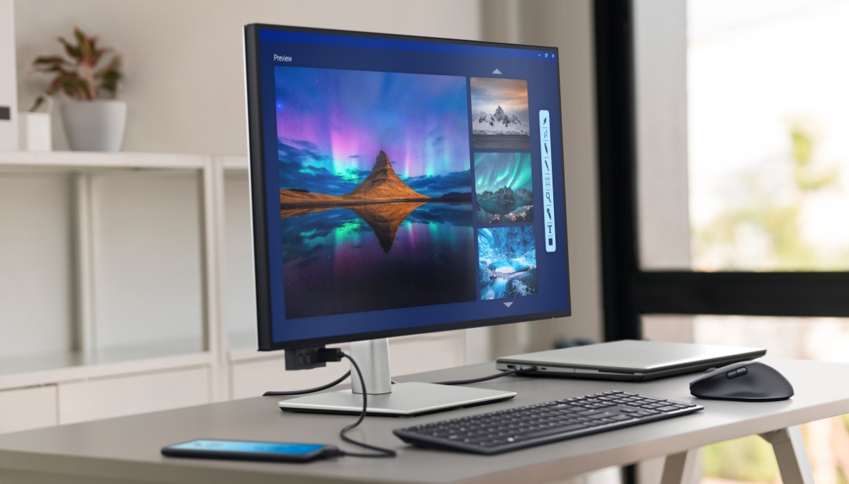 LCD Dell UltraSharp 27 Zoll 4K Thunderbolt Hub ,_3